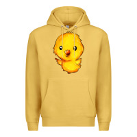 Antique Gold chick Premium Hoodie - FaDigitalArtStudio