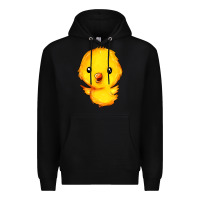 Black chick Premium Hoodie - FaDigitalArtStudio