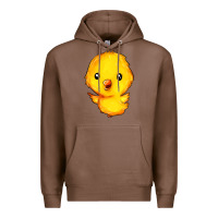 Chestnut chick Premium Hoodie - FaDigitalArtStudio