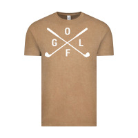 Vintage Coffee Golf Club 001 Vintage Tee - linhVisuals