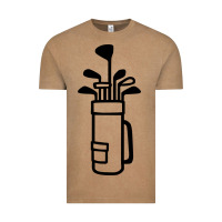 Vintage Coffee Golf Club 003 Vintage Tee - linhVisuals
