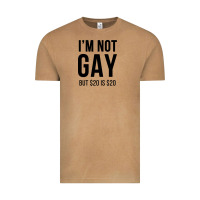 Vintage Camel i'm not gay but $20 is $20 (white) Vintage Tee - linhVisuals