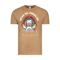 Vintage Camel we're all gonna die funny cute unicorn Vintage Tee - linhVisuals