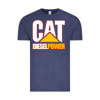 Vintage Denim cat diesel power Vintage Tee - linhVisuals