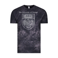 Cloud Black chicago Vintage Tee - linhVisuals