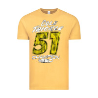 Vintage Mustard cole trickle Vintage Tee - linhVisuals