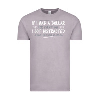 Vintage Zinc if i had a dollar for everytime i got distracted Vintage Tee - linhVisuals