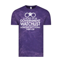 Cloud Purple if i'm not on the government watchlist Vintage Tee - linhVisuals