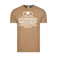 Vintage Coffee if i'm not on the government watchlist Vintage Tee - linhVisuals