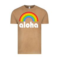 Vintage Camel Aloha Rainbow Hawaii 808 Island Hawaiian Vintage Tee - linhVisuals