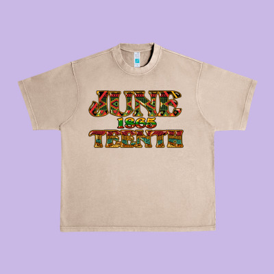 Juneteenth 1865 Urban Heavy Tee Designed By Nancycooperartshop