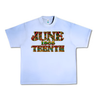 Grape Ice juneteenth 1865 Urban Heavy Tee - NancyCooperArtShop