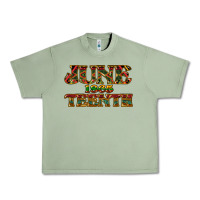Oil Green juneteenth 1865 Urban Heavy Tee - NancyCooperArtShop