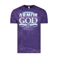 Cloud Purple armor of god bible verse scripture Vintage Tee - linhVisuals