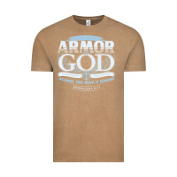 Vintage Coffee armor of god bible verse scripture Vintage Tee - linhVisuals
