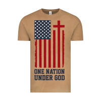Vintage Camel american flag one nation under god Vintage Tee - linhVisuals