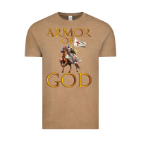 Vintage Coffee armor of god ephesians bible verse Vintage Tee - linhVisuals