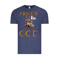 Vintage Denim armor of god ephesians bible verse Vintage Tee - linhVisuals