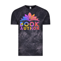 Cloud Black book author funny author book writing Vintage Tee - linhVisuals