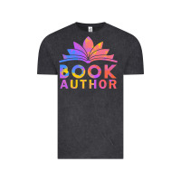 Vintage Black book author funny author book writing Vintage Tee - linhVisuals