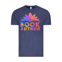 Vintage Denim book author funny author book writing Vintage Tee - linhVisuals