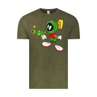 Vintage Olive marvin the martian Vintage Tee - linhVisuals