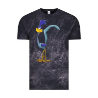 Cloud Black road runner Vintage Tee - linhVisuals