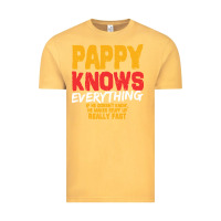 Vintage Mustard pappy knows everything Vintage Tee - linhVisuals