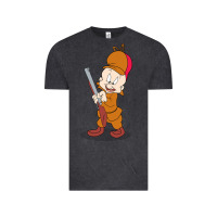 Vintage Black elmer fudd Vintage Tee - linhVisuals