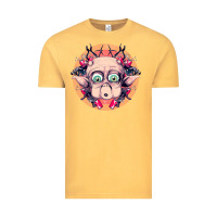 Vintage Mustard mac Vintage Tee - linhVisuals