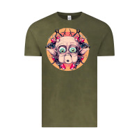 Vintage Olive mac Vintage Tee - linhVisuals