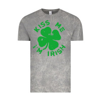 Cloud Rock kiss me im irish funny saint patrick day womens Vintage Tee - linhVisuals