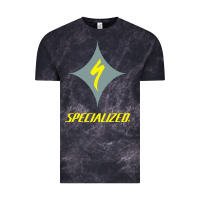 Cloud Black Specialized Bikes Bicycle Vintage Tee - linhVisuals