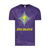Cloud Purple Specialized Bikes Bicycle Vintage Tee - linhVisuals