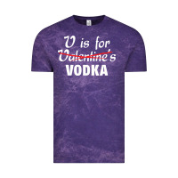 Cloud Purple is for vodka valentine's day Vintage Tee - linhVisuals