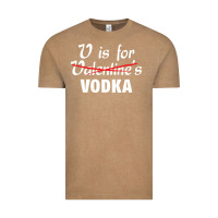 Vintage Coffee is for vodka valentine's day Vintage Tee - linhVisuals