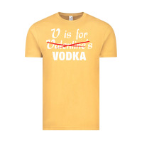 Vintage Mustard is for vodka valentine's day Vintage Tee - linhVisuals