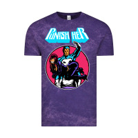 Cloud Purple superhero punish her Vintage Tee - linhVisuals
