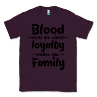 Plum Blood Makes You Related Makes You Family Classic Tee - Bettercallsaul