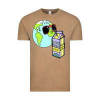Vintage Coffee wrld drink Vintage Tee - linhVisuals