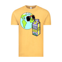 Vintage Mustard wrld drink Vintage Tee - linhVisuals