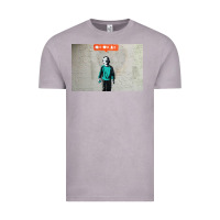 Vintage Zinc banksy nobody likes me boy Vintage Tee - linhVisuals