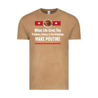 Vintage Camel canada poutine quebec recipe french Vintage Tee - linhVisuals