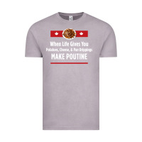 Vintage Zinc canada poutine quebec recipe french Vintage Tee - linhVisuals