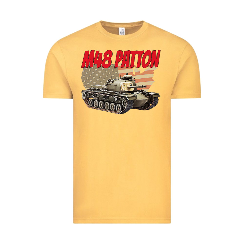 Cold War Battle Tank M48 Patton Gamer Vintage Tee by linhVisuals | Teevron