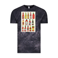 Cloud Black hot sauce Vintage Tee - linhVisuals