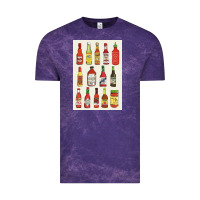 Cloud Purple hot sauce Vintage Tee - linhVisuals