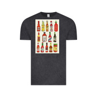 Vintage Black hot sauce Vintage Tee - linhVisuals