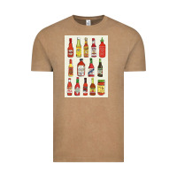 Vintage Coffee hot sauce Vintage Tee - linhVisuals