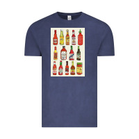 Vintage Denim hot sauce Vintage Tee - linhVisuals